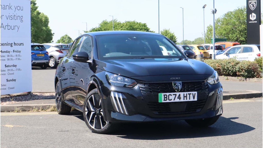 Peugeot e-208 51 Kwh 156 1-Speed Black