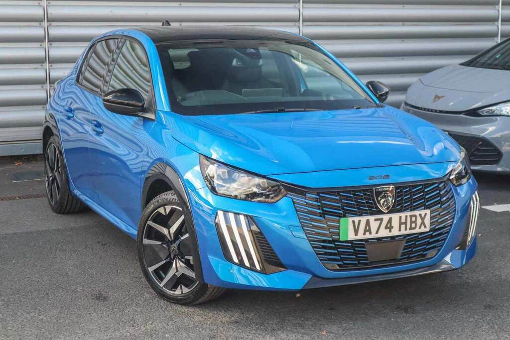 Peugeot e-208 51 Kwh 156 1-Speed Blue