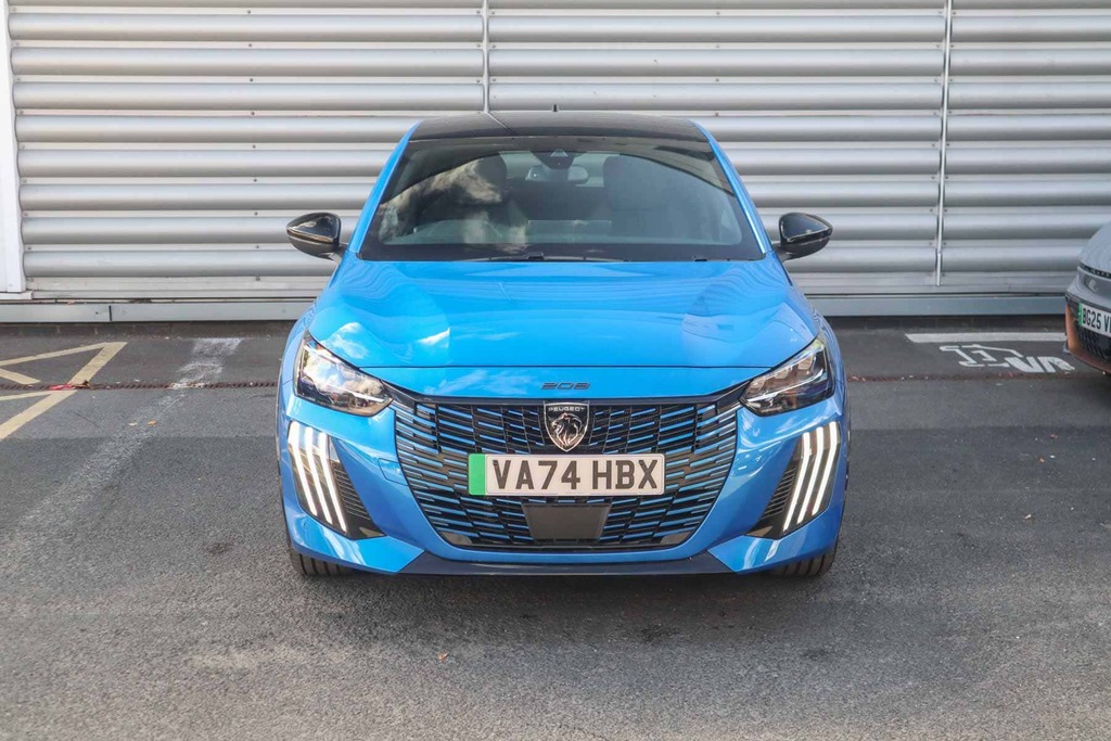 Peugeot e-208 51 Kwh 156 1-Speed VA74HBX Blue #3