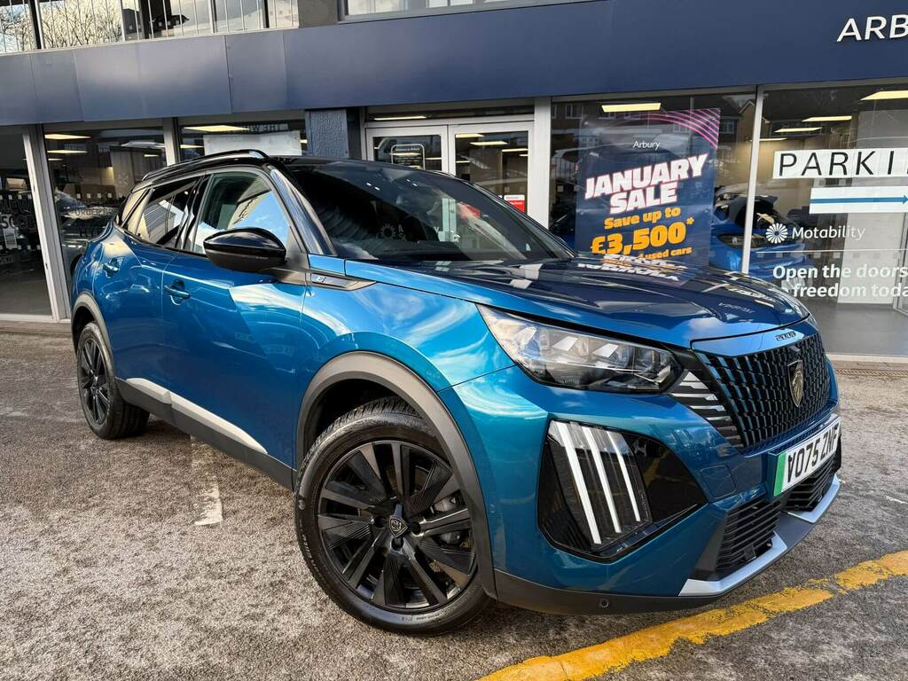 Peugeot e-2008 54Kwh 156 1-Speed Blue