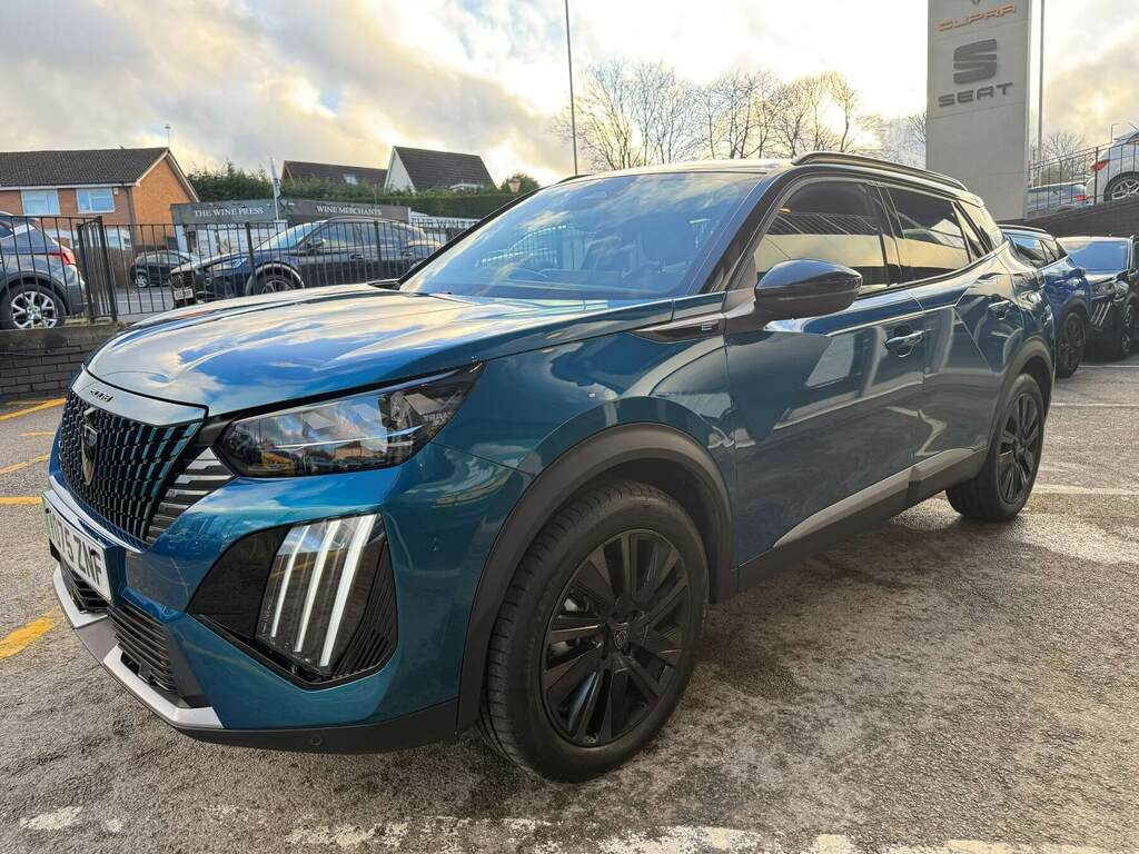 Peugeot e-2008 54Kwh 156 1-Speed VO75ZNF Blue #3