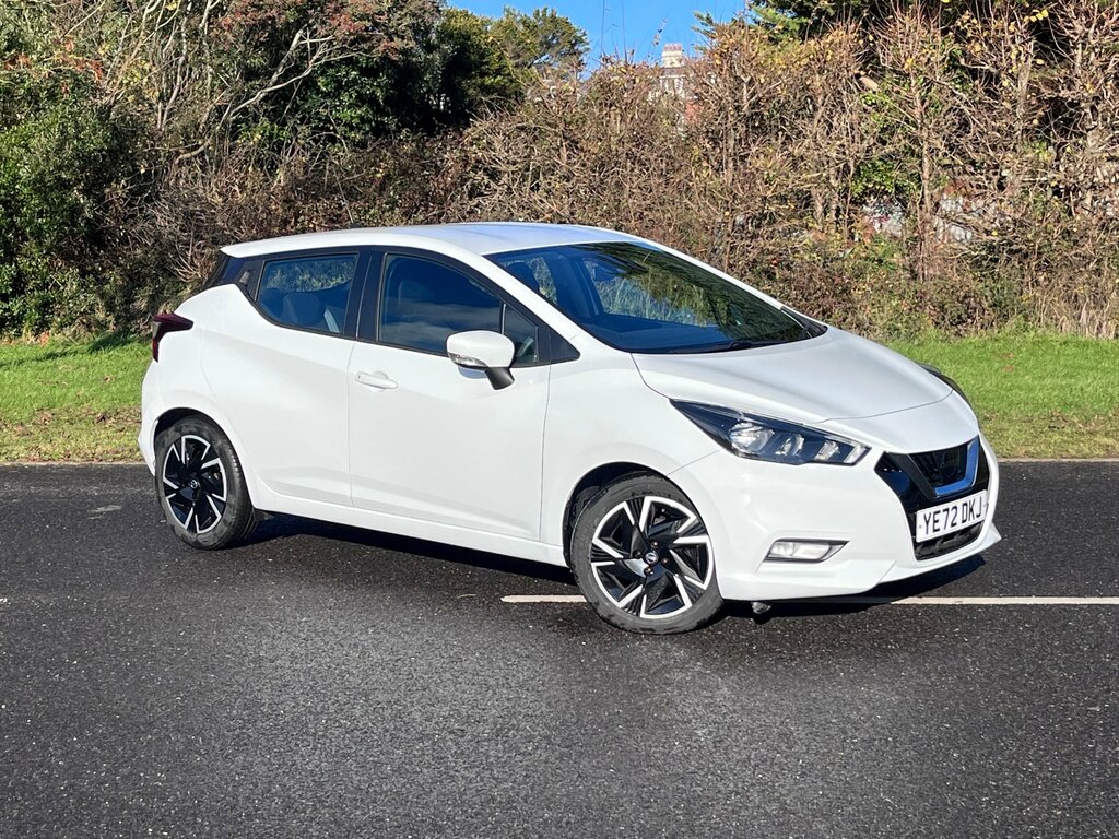 Nissan Micra 1.0 Ig-t Acenta Hatchback Euro 6 White