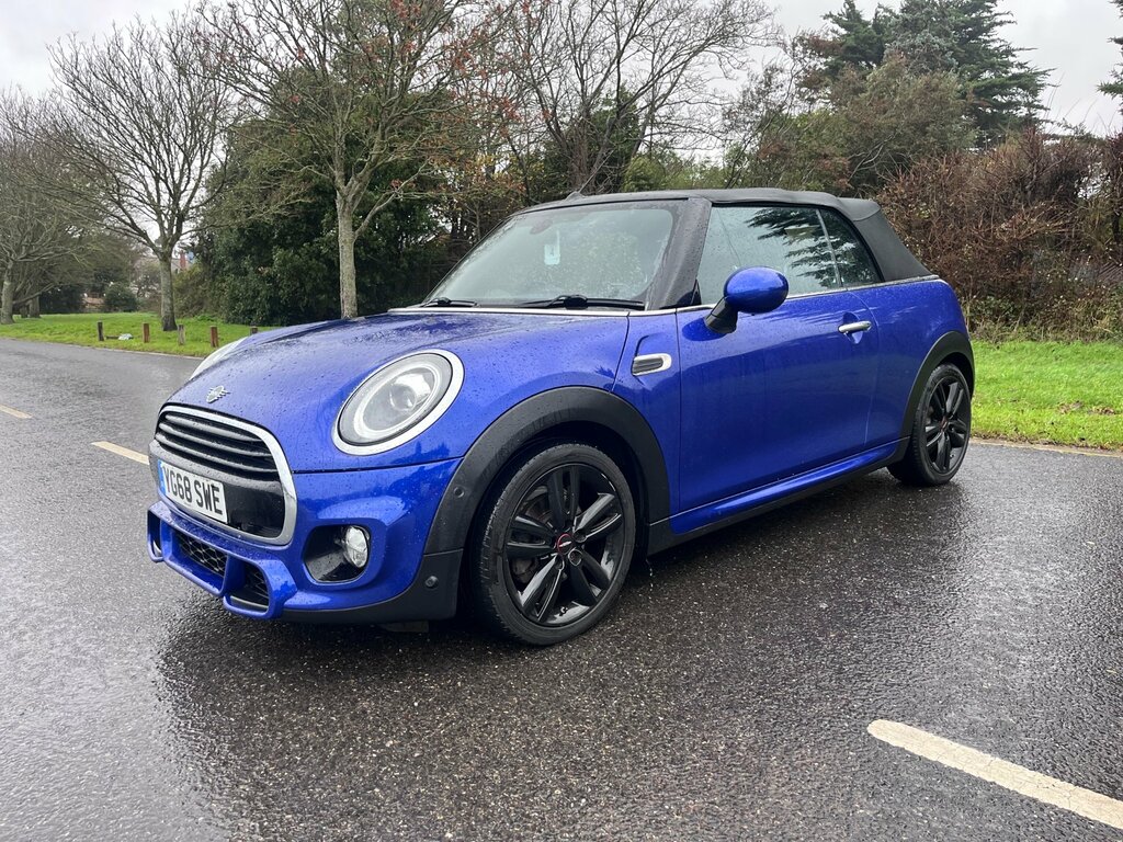 Mini Convertible 1.5 Cooper Sport Convertible Eur YG68SWE Blue #3