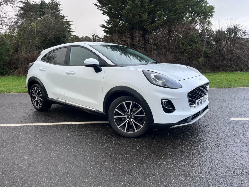 Ford Puma 1.0T Ecoboost Mhev Titanium Suv White