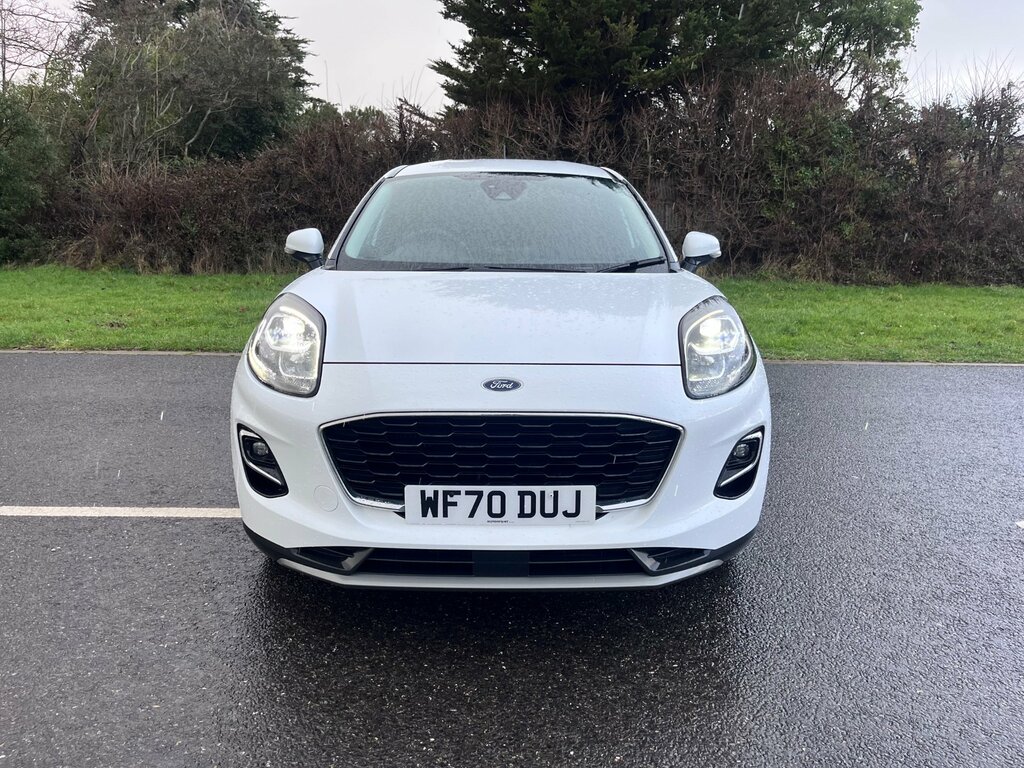 Ford Puma 1.0T Ecoboost Mhev Titanium Suv WF70DUJ White #2