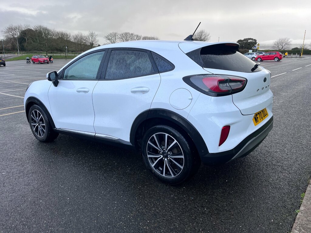 Ford Puma 1.0T Ecoboost Mhev Titanium Suv WF70DUJ White #5