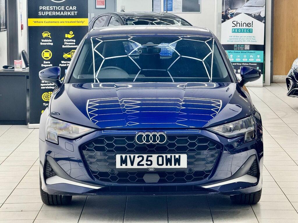 Audi A3 Hatchback 1.5 Tfsi 30 Sport Sportback S Tronic Eur MV25OWW Blue #3