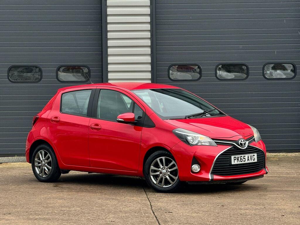 Toyota Yaris 1.0 Vvt-i Icon Euro 6 PK65AVG Red #6