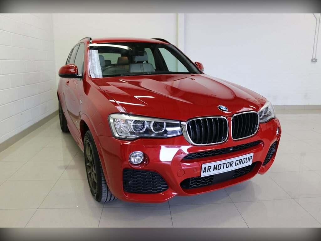 BMW X3 2.0 20D M Sport Xdrive Euro 6 Ss Red #2