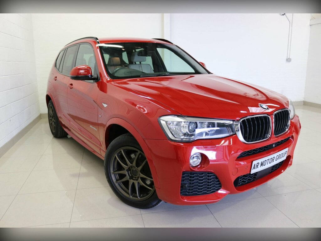 BMW X3 2.0 20D M Sport Xdrive Euro 6 Ss Red