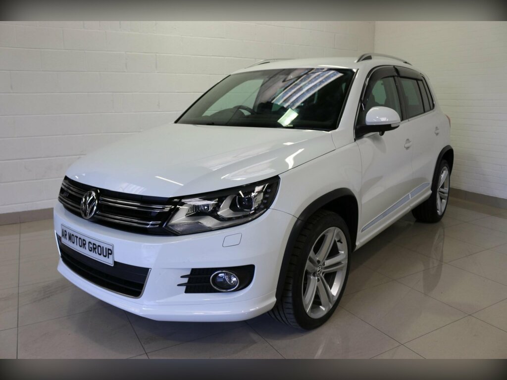 Volkswagen Tiguan 2.0 Tsi R-line Dsg 4Wd Euro 5 Nav  White #5
