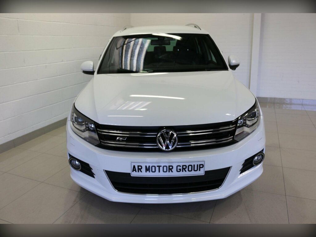 Volkswagen Tiguan 2.0 Tsi R-line Dsg 4Wd Euro 5 Nav  White #3