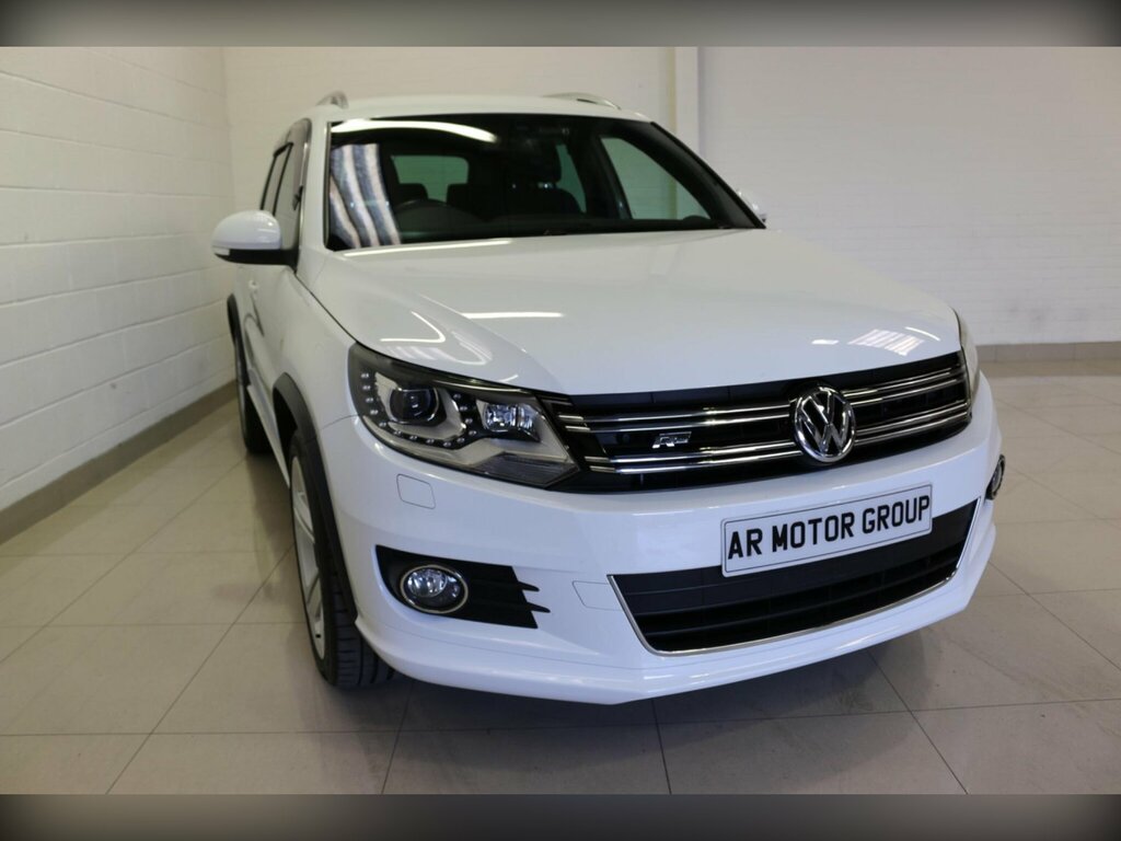 Volkswagen Tiguan 2.0 Tsi R-line Dsg 4Wd Euro 5 Nav  White #2