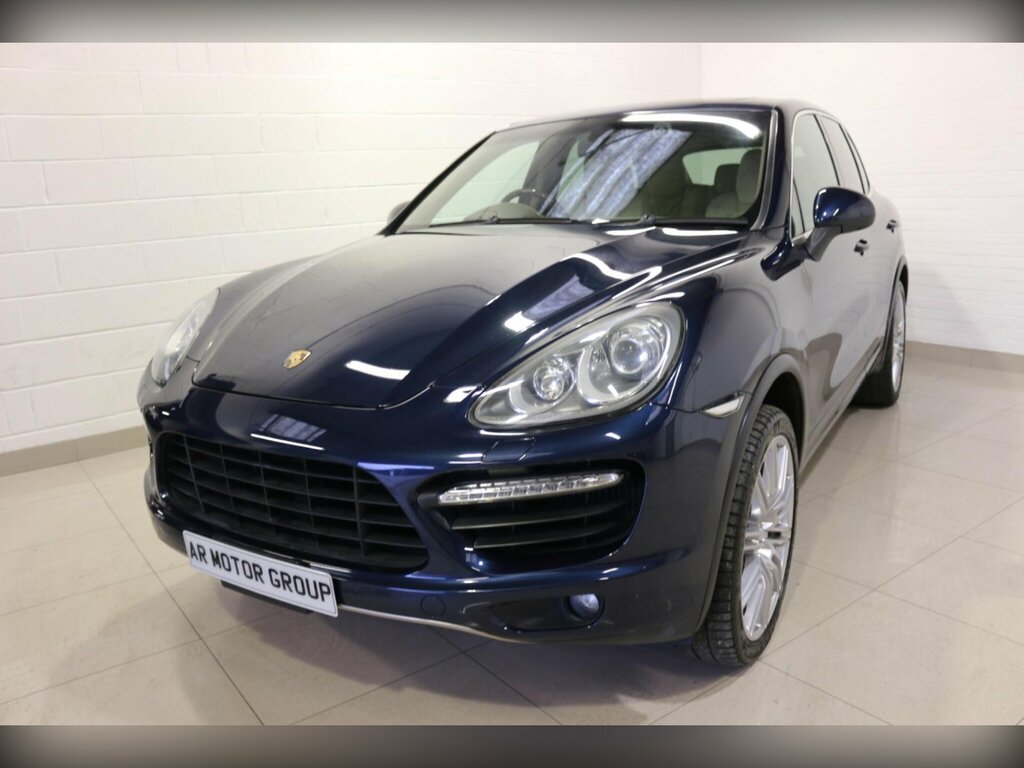 Porsche Cayenne 4.8T V8 Turbo Tiptronics 4Wd Euro 5 Ss Blue #4
