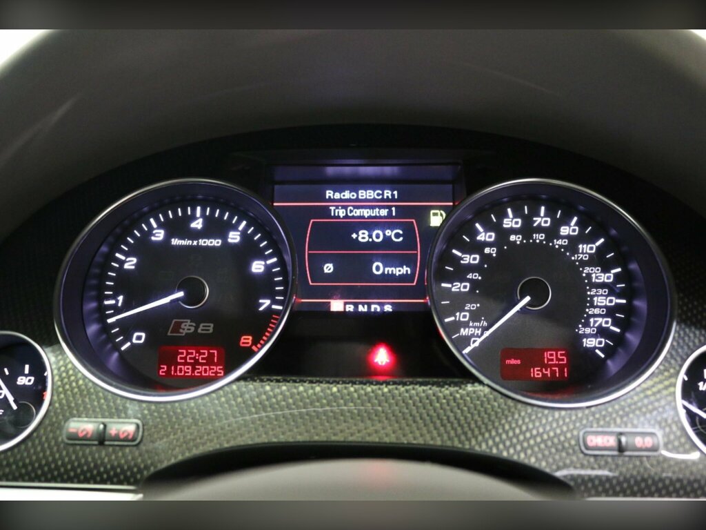 Audi S8 Saloon 5.2 Fsi Quattro 200707 Silver #78