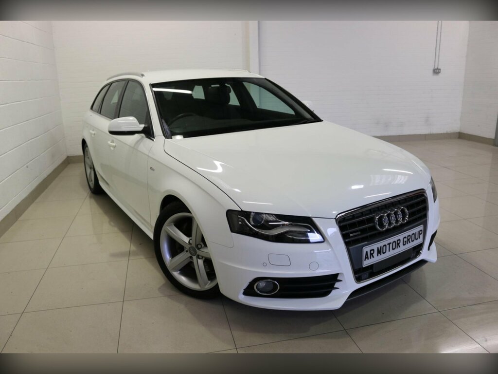Audi A4 Avant 2.0 Tfsi S Line S Tronic Quattro Euro 5 White
