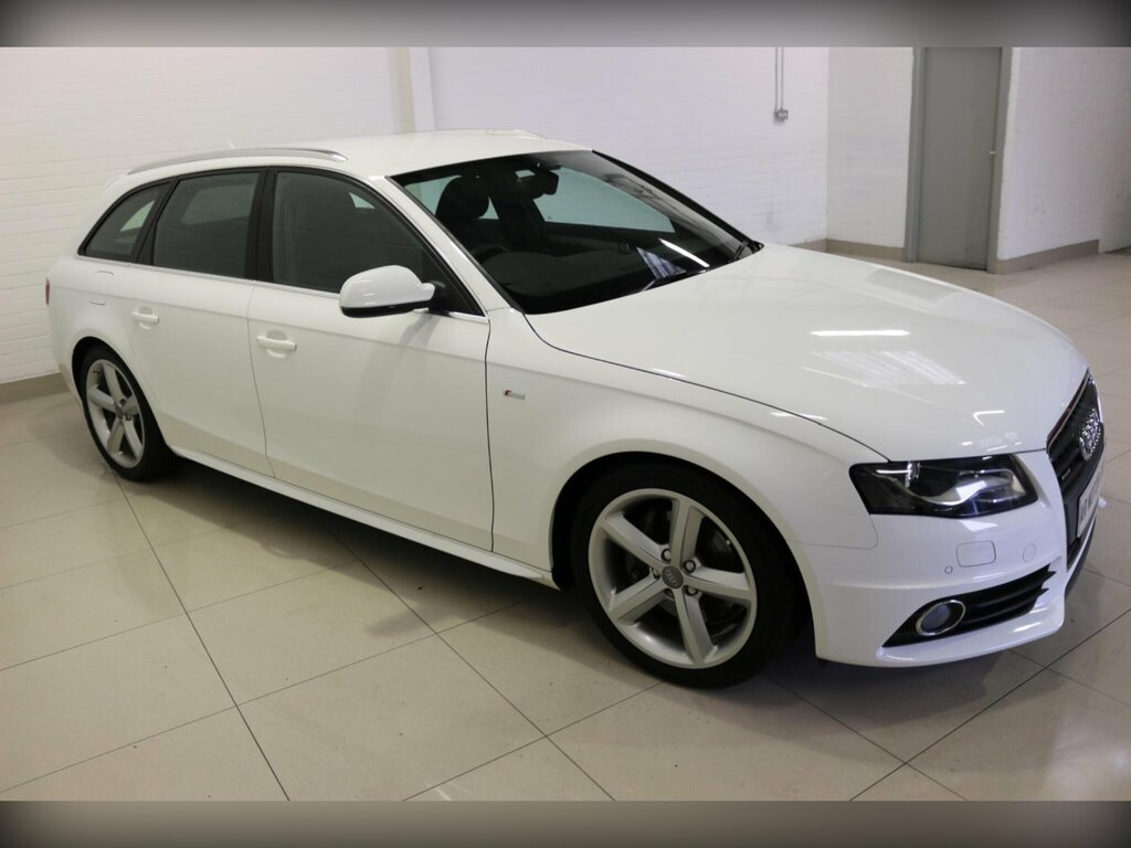 Audi A4 Avant 2.0 Tfsi S Line S Tronic Quattro Euro 5 White #6