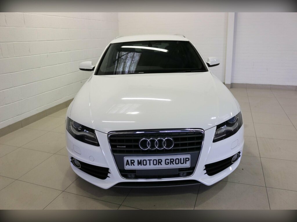 Audi A4 Avant 2.0 Tfsi S Line S Tronic Quattro Euro 5 White #3