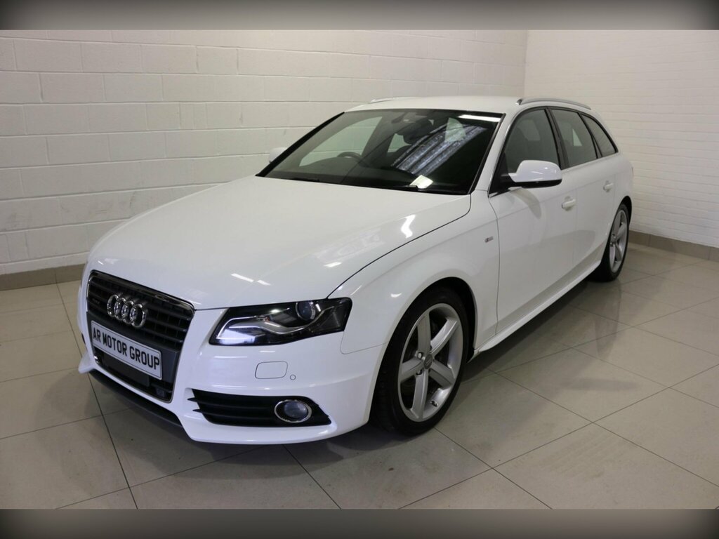Audi A4 Avant 2.0 Tfsi S Line S Tronic Quattro Euro 5 White #5