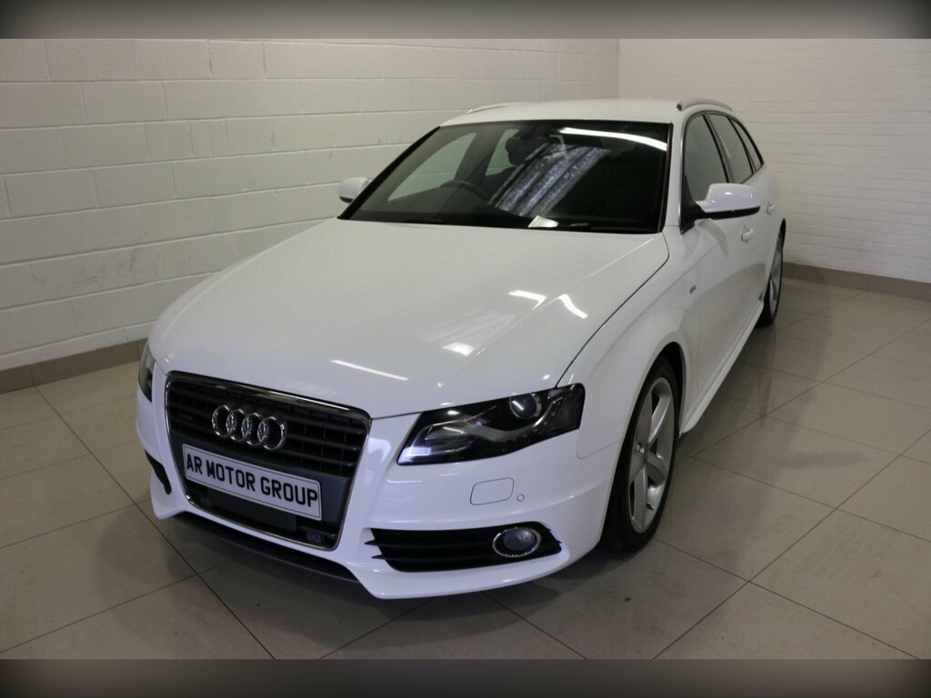 Audi A4 Avant 2.0 Tfsi S Line S Tronic Quattro Euro 5 White #4