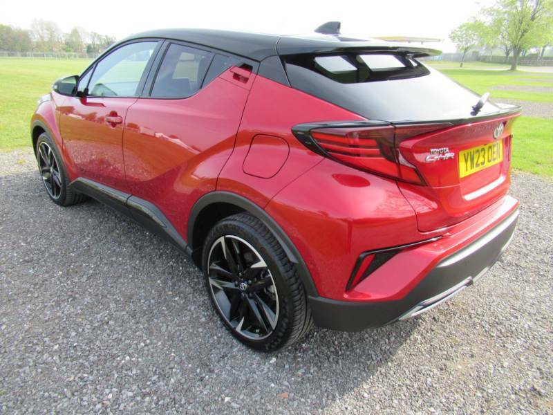 Toyota C-Hr 1.8 Hybrid Gr Sport Cvt - 2023 23 YW23OEN Red #4