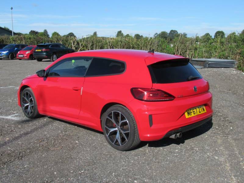 Volkswagen Scirocco 2.0 Tsi Bluemotion Tech Gts Dsg - 2017 67 MF67ZTW Red #4