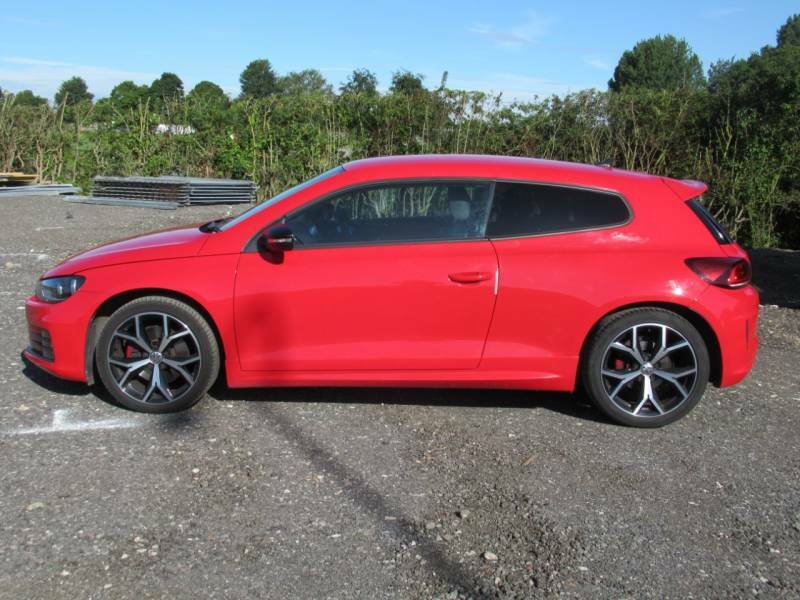 Volkswagen Scirocco 2.0 Tsi Bluemotion Tech Gts Dsg - 2017 67 MF67ZTW Red #3