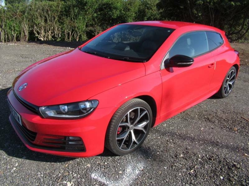 Volkswagen Scirocco 2.0 Tsi Bluemotion Tech Gts Dsg - 2017 67 Red
