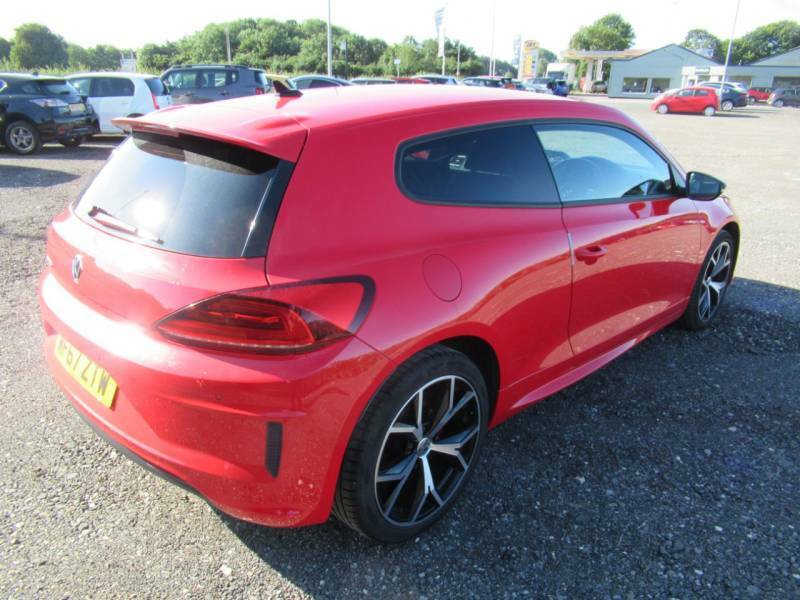 Volkswagen Scirocco 2.0 Tsi Bluemotion Tech Gts Dsg - 2017 67 MF67ZTW Red #6
