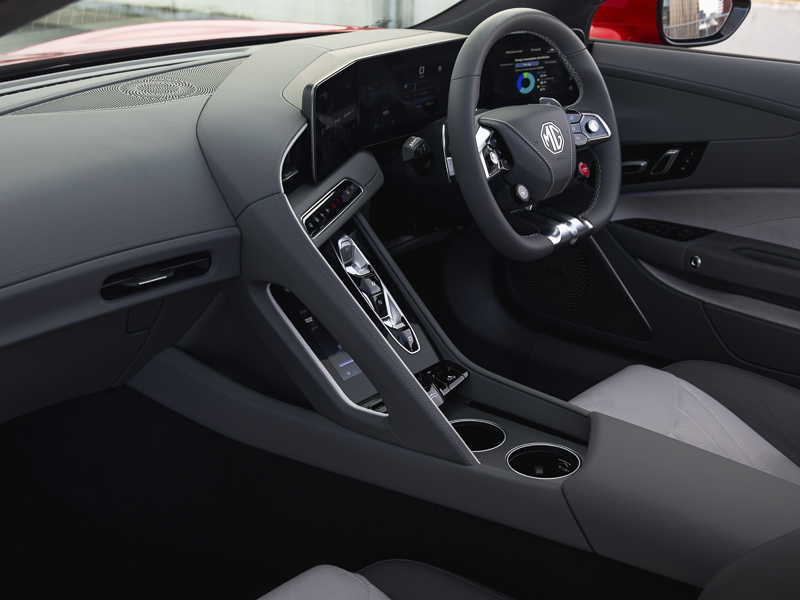 MG Cyberster 375Kw Gt Dual Motor 77 Kwh Awd Red #5