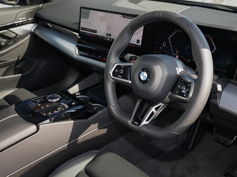 BMW 5 Series 520I M Sport Black #6