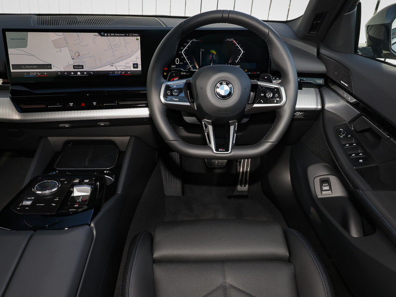 BMW 5 Series 520I M Sport Black #5