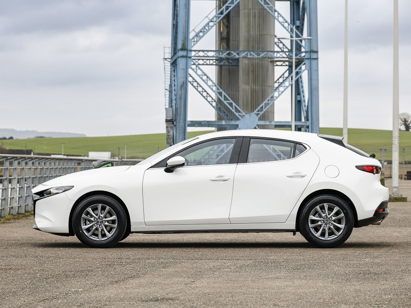Mazda 3 2.5 E-skyactiv G Mhev 140 Prime-line White #4