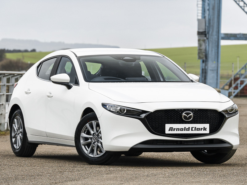 Mazda 3 2.5 E-skyactiv G Mhev 140 Prime-line White