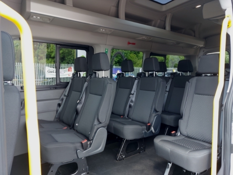 Ford Transit Custom 2.0 Ecoblue 165Ps H3 17 Seater Trend Nav MH74SYS Silver #5