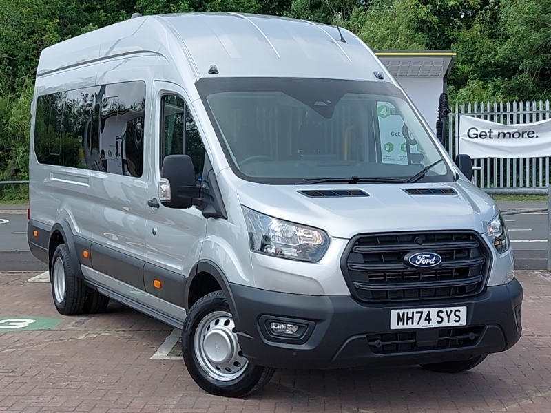 Ford Transit Custom 2.0 Ecoblue 165Ps H3 17 Seater Trend Nav Silver