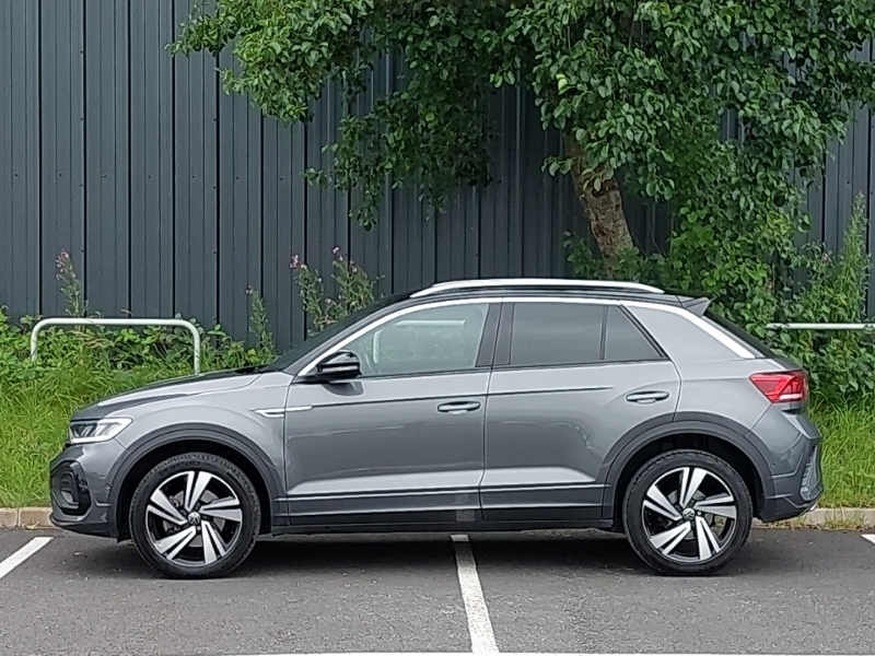 Volkswagen T-Roc 2.0 Tsi 4Motion R-line Dsg Grey #4
