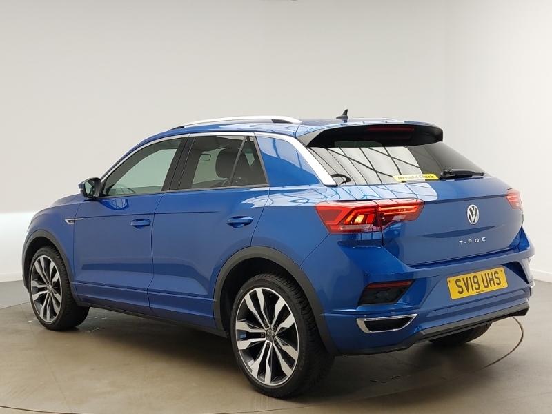Volkswagen T-Roc 1.5 Tsi Evo R-line SV19UHS Blue #2