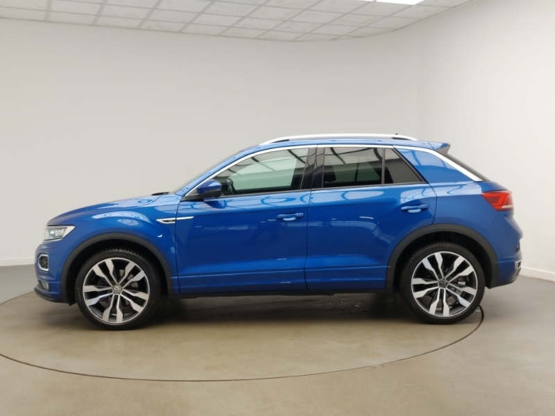 Volkswagen T-Roc 1.5 Tsi Evo R-line SV19UHS Blue #4