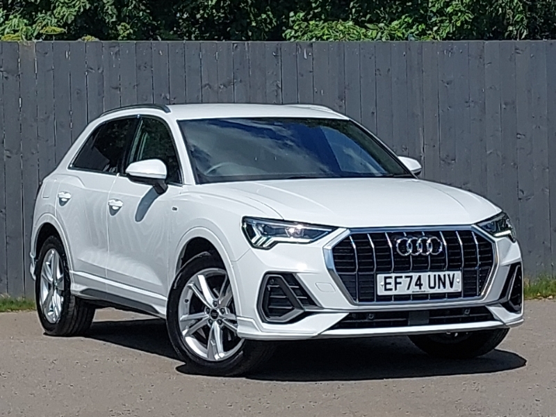 Audi Q3 35 Tfsi S Line S Tronic Leather White