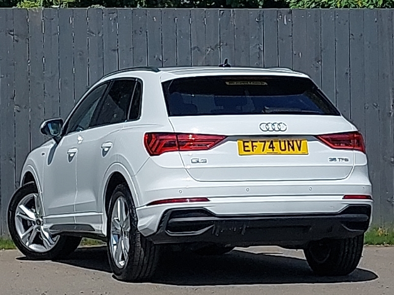 Audi Q3 35 Tfsi S Line S Tronic Leather White #2