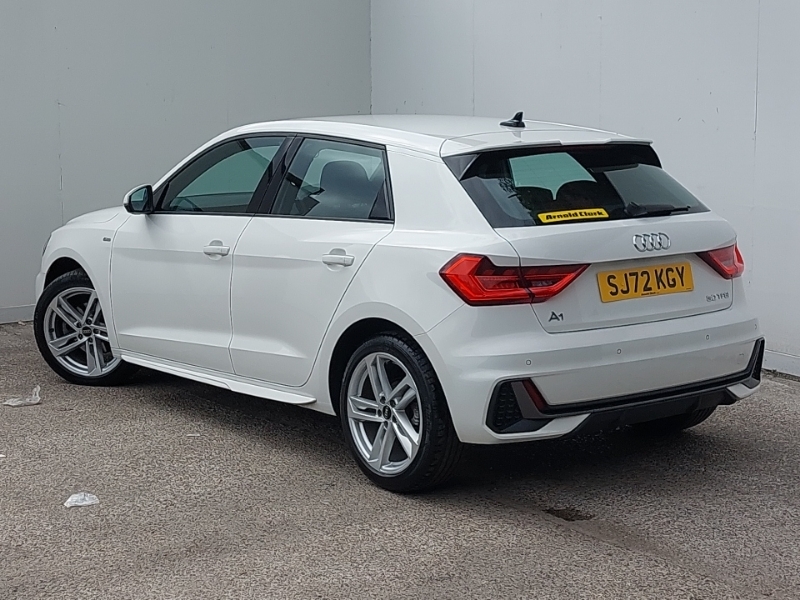 Audi A1 30 Tfsi 110 S Line SJ72KGY White #2