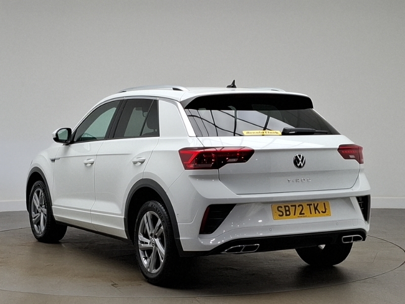Volkswagen T-Roc 1.5 Tsi R-line SB72TKJ White #2
