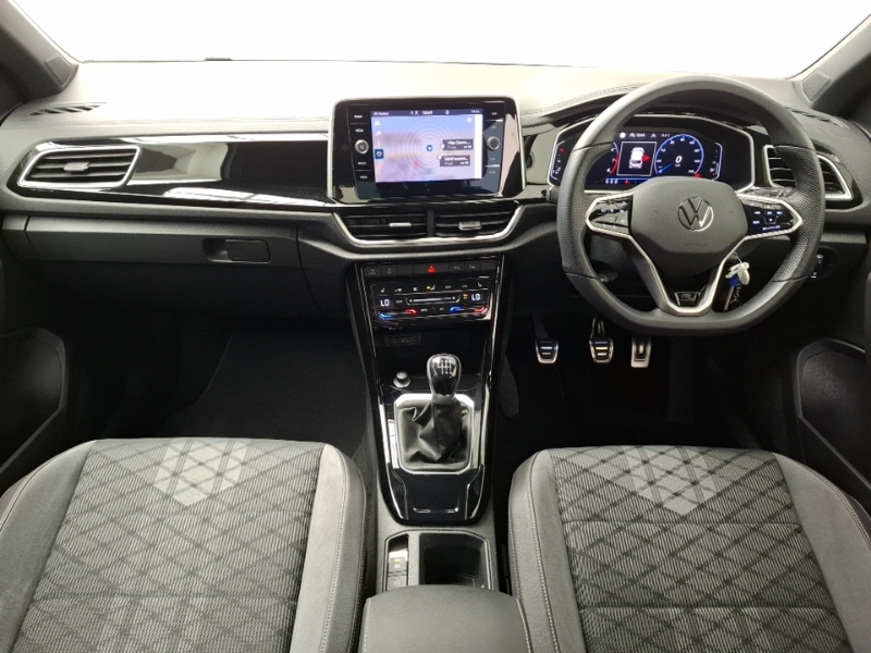 Volkswagen T-Roc 1.5 Tsi R-line SB72TKJ White #3