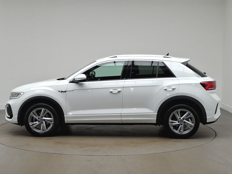 Volkswagen T-Roc 1.5 Tsi R-line SB72TKJ White #4