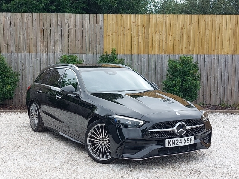 Mercedes-Benz C Class C300 Amg Line Premium 9G-tronic Black