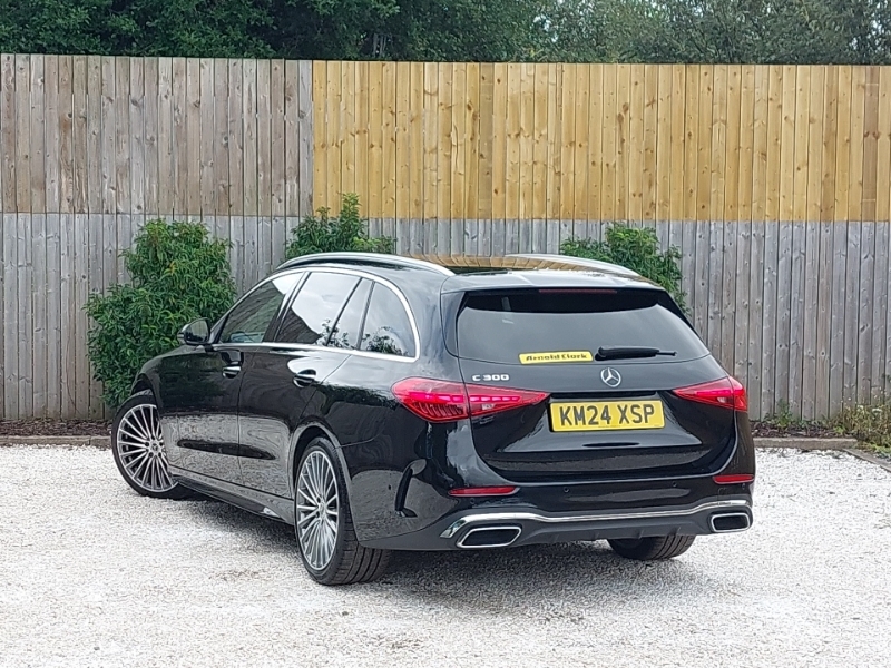 Mercedes-Benz C Class C300 Amg Line Premium 9G-tronic KM24XSP Black #2