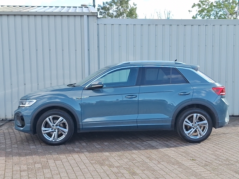 Volkswagen T-Roc 1.5 Tsi R-line SH72DTF Blue #4