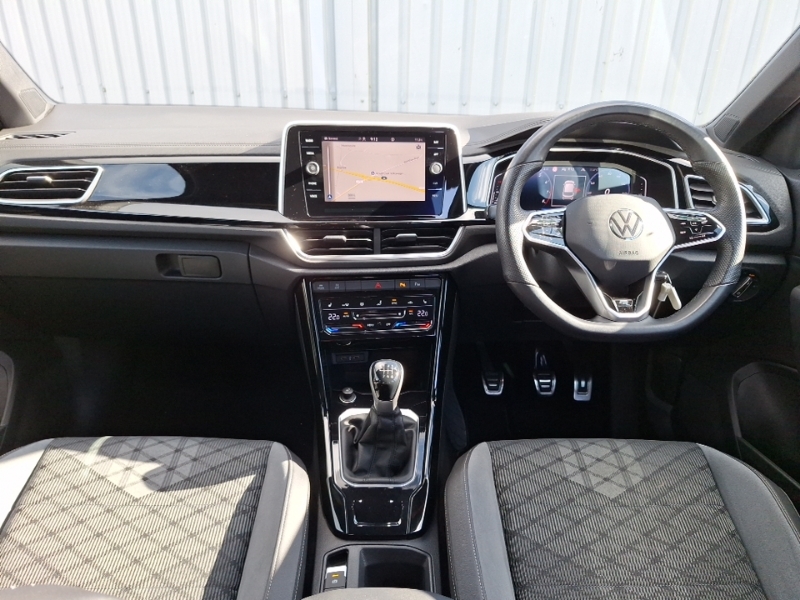 Volkswagen T-Roc 1.5 Tsi R-line SH72DTF Blue #3