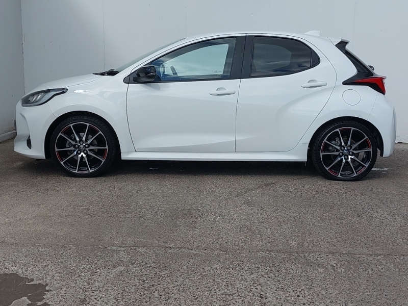Toyota Yaris 1.5 Hybrid Gr Sport Cvt BL22GFU White #4